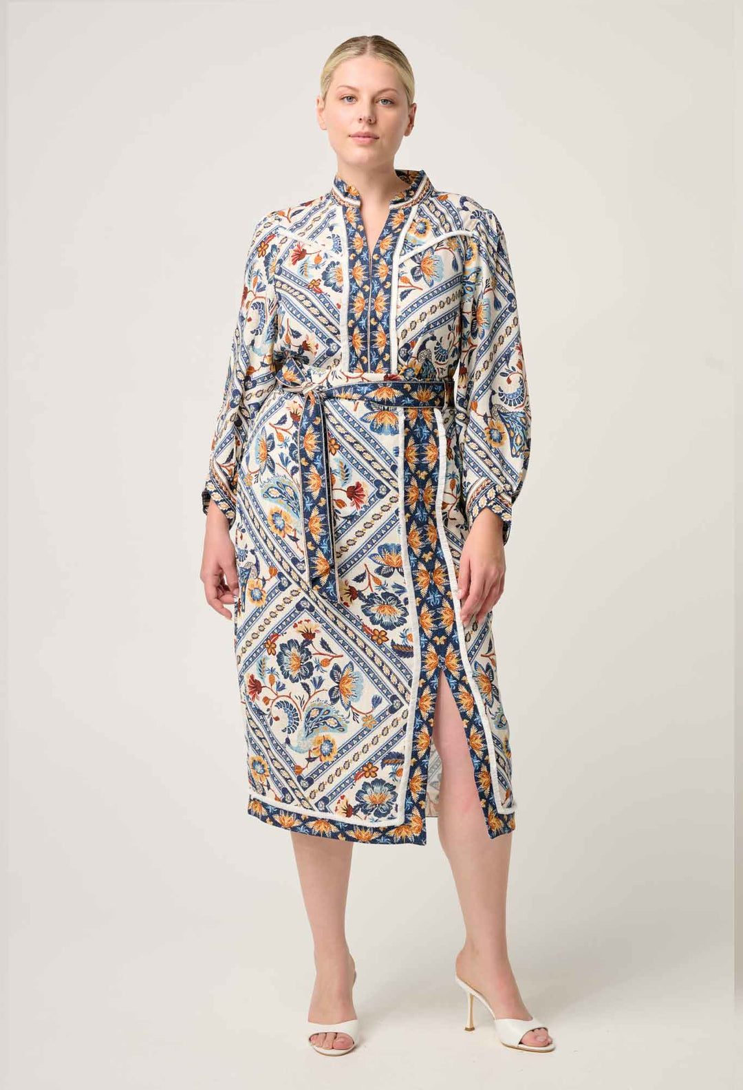 Alexis Linen Viscose Fringe Shirt