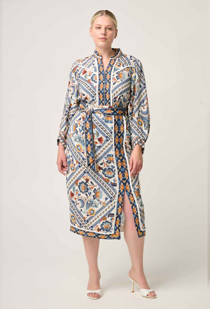 Alexis Linen Viscose Fringe Shirt