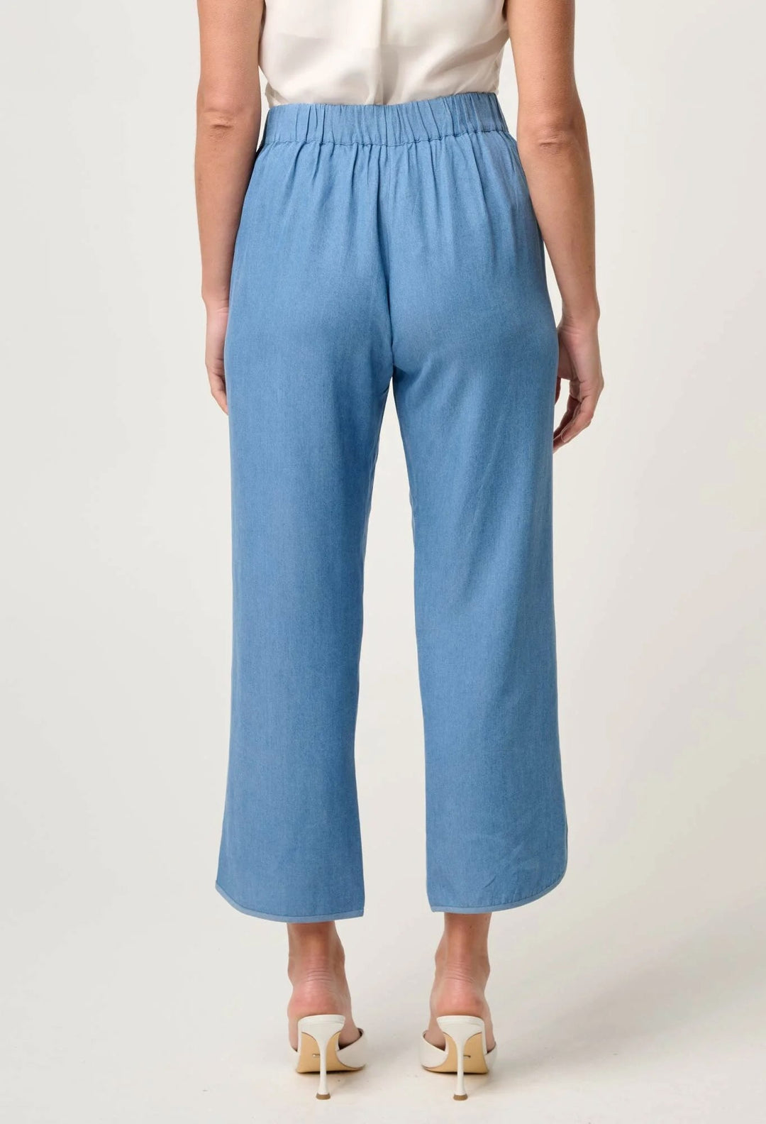 Astra High Waist Pants – Ash Blue