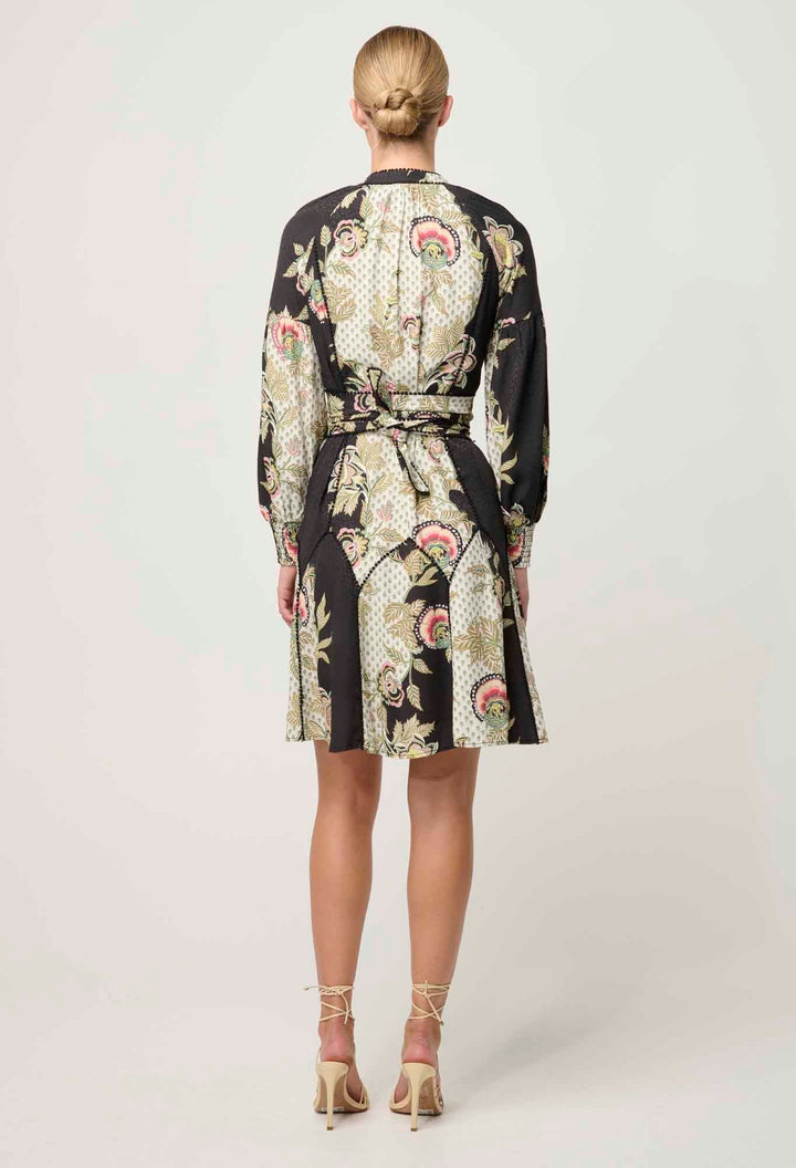 Emersyn Linen Viscose Dress – Mariposa Nero