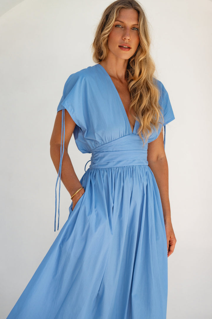 Rafina Cotton Maxi Dress