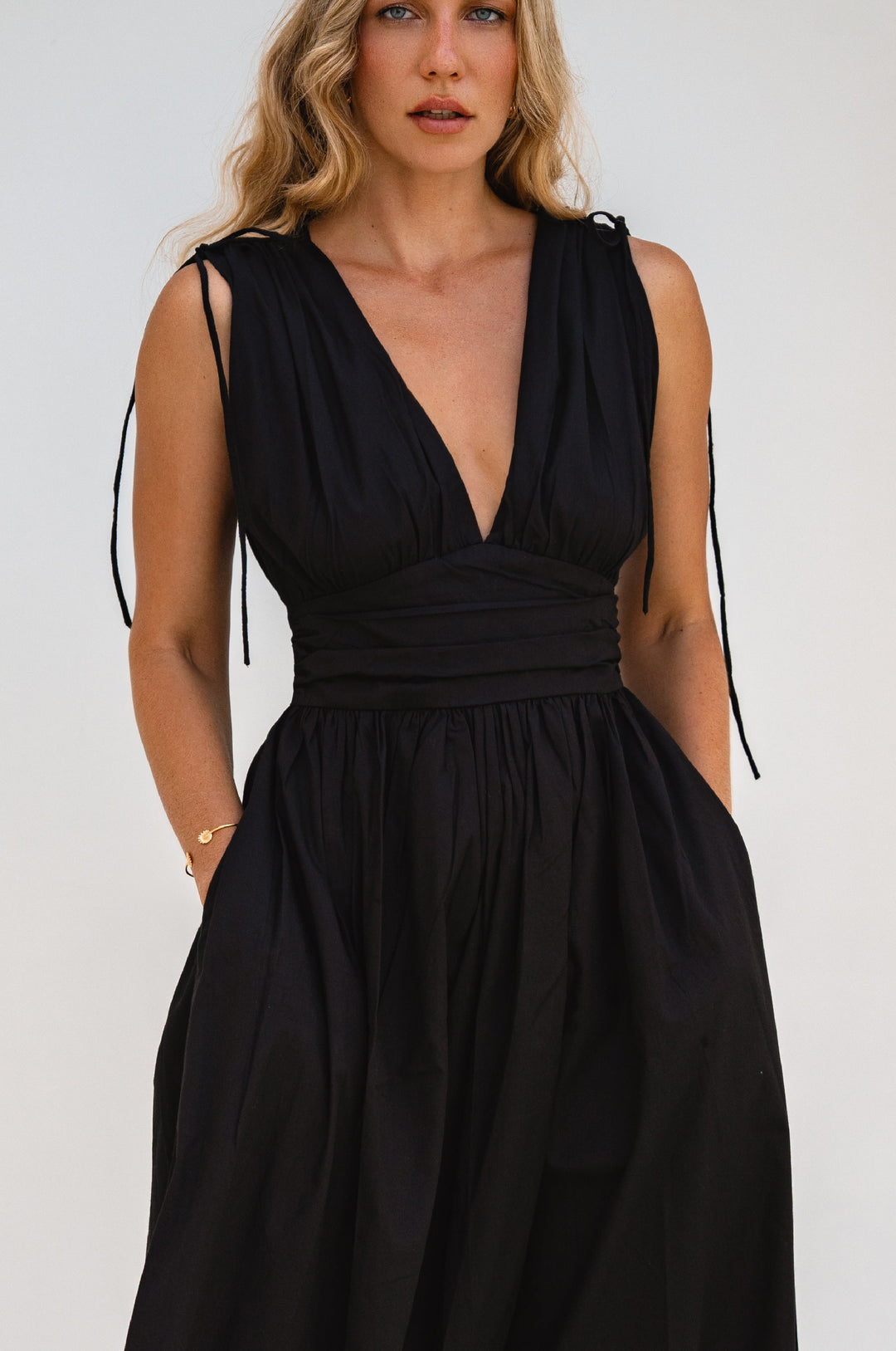 Rafina Cotton Maxi Dress