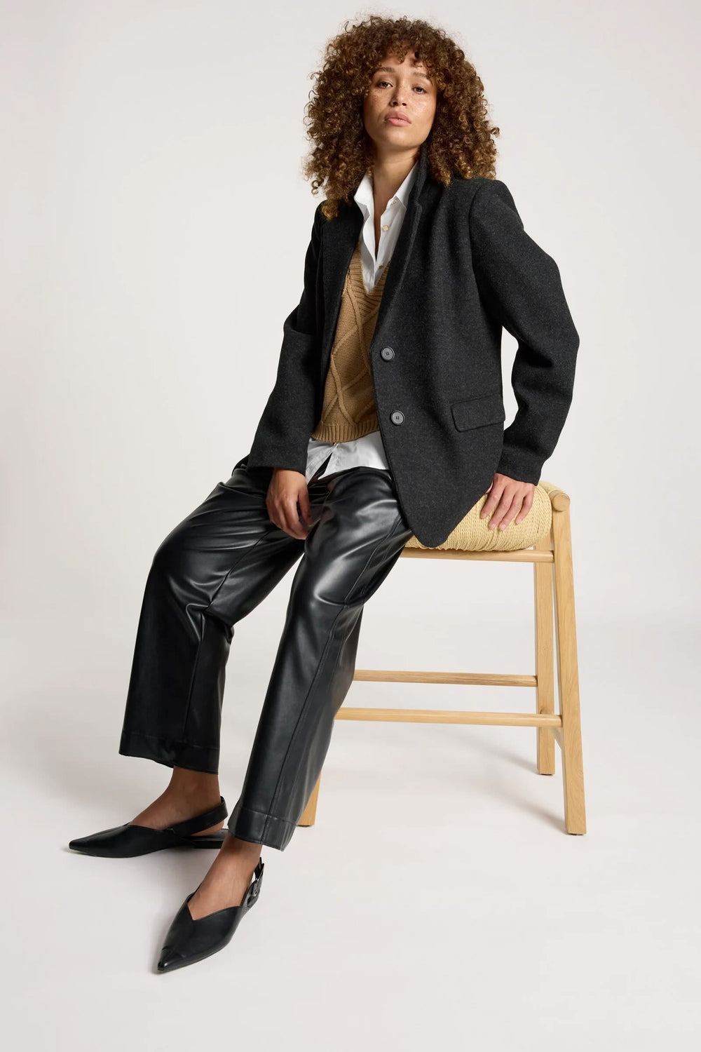 Sable Blazer - Char