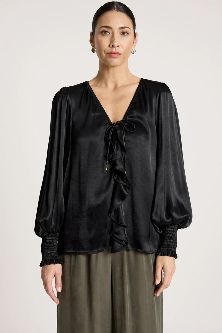 San Frill Top – Black