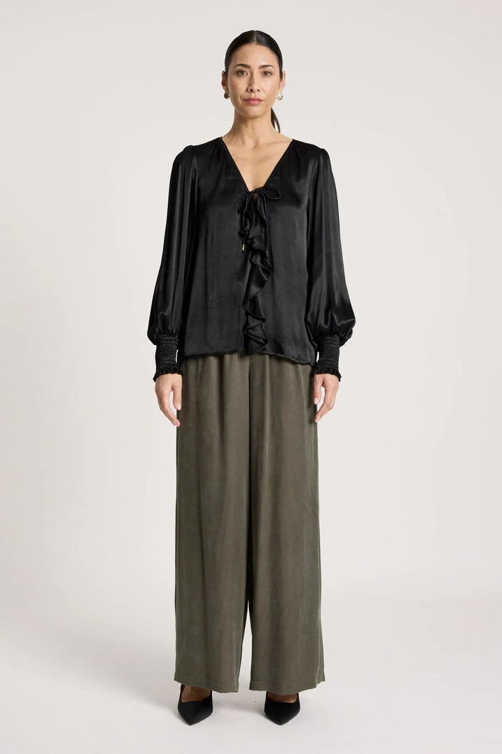 San Frill Top – Black