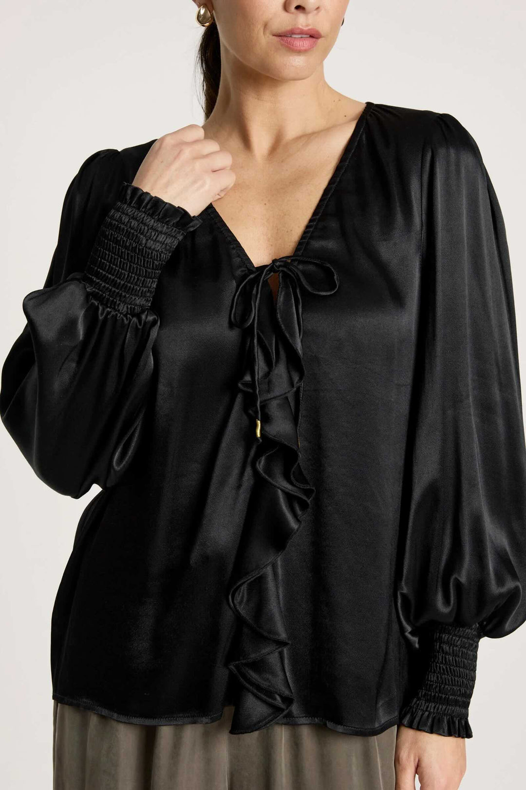 San Frill Top – Black