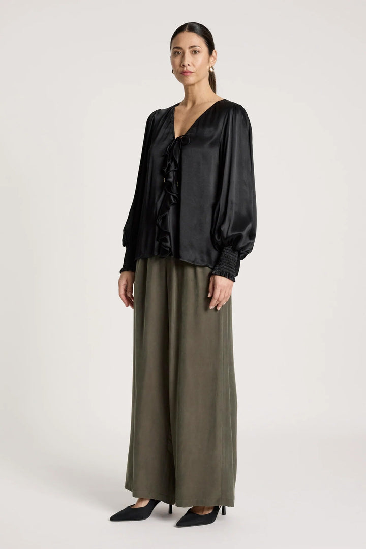 San Frill Top – Black