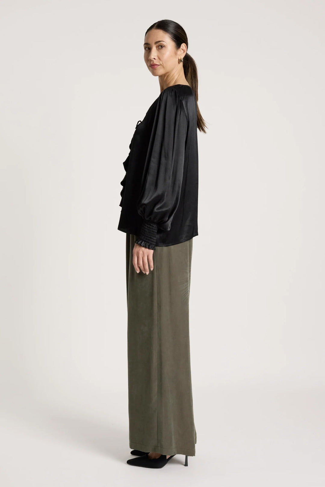 San Frill Top – Black