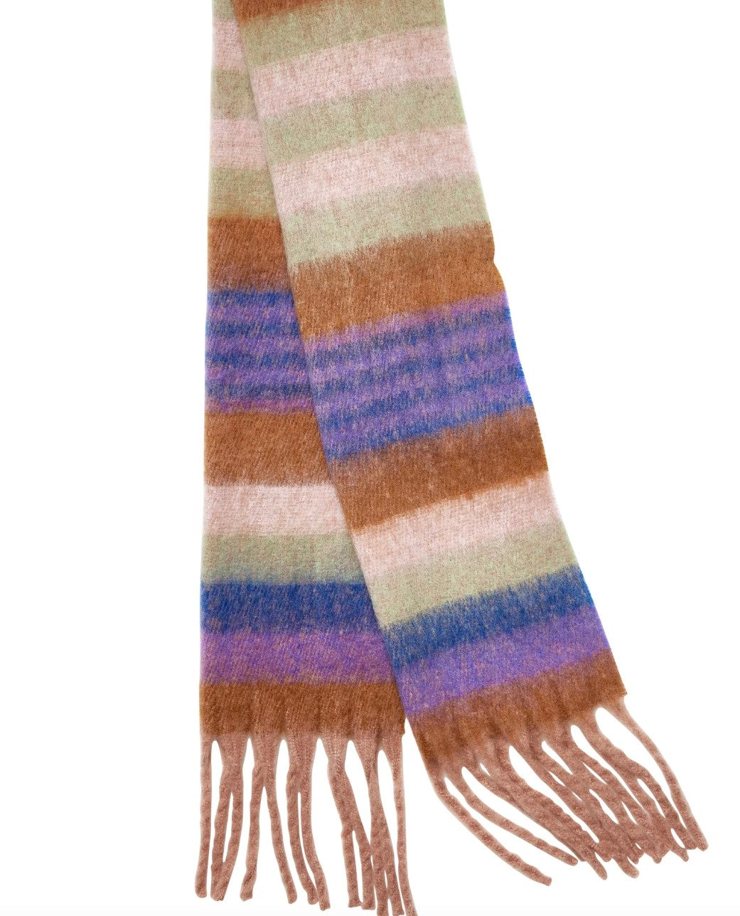 Sarli Scarf – Camel Stripe