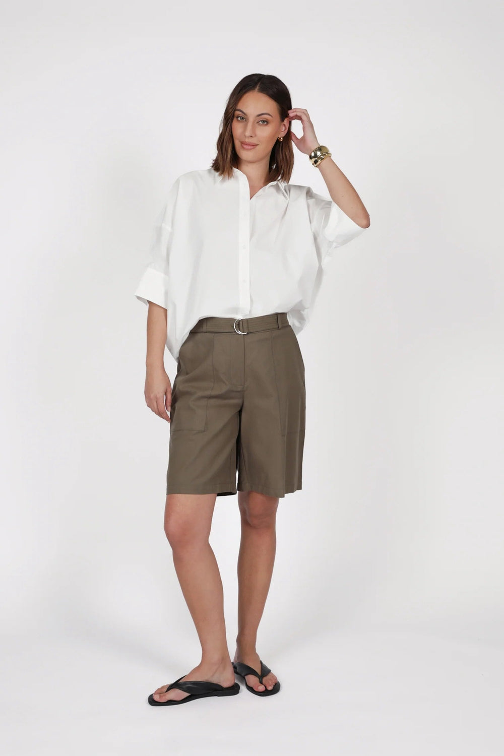 Shoreline Shirt - Chalk