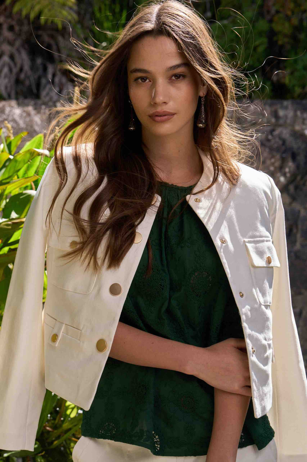 Indika Jacket - Ecru