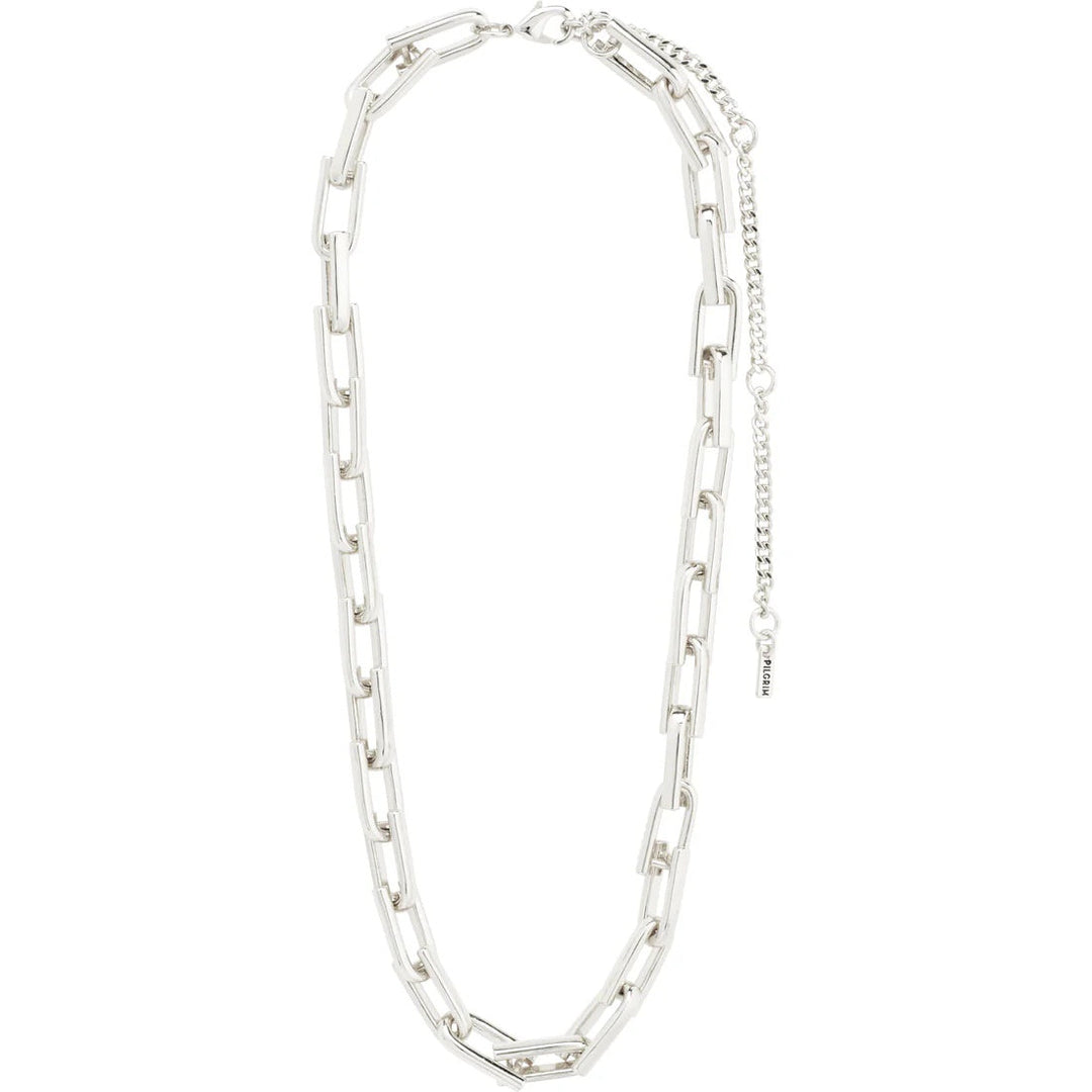Stay Necklace – Silver Plated