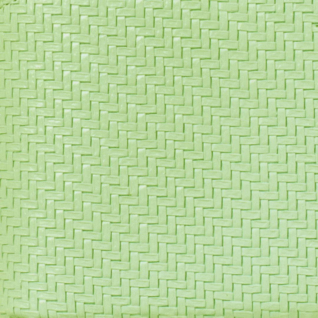 Herringbone Mini Jewellery Cube – Pistachio