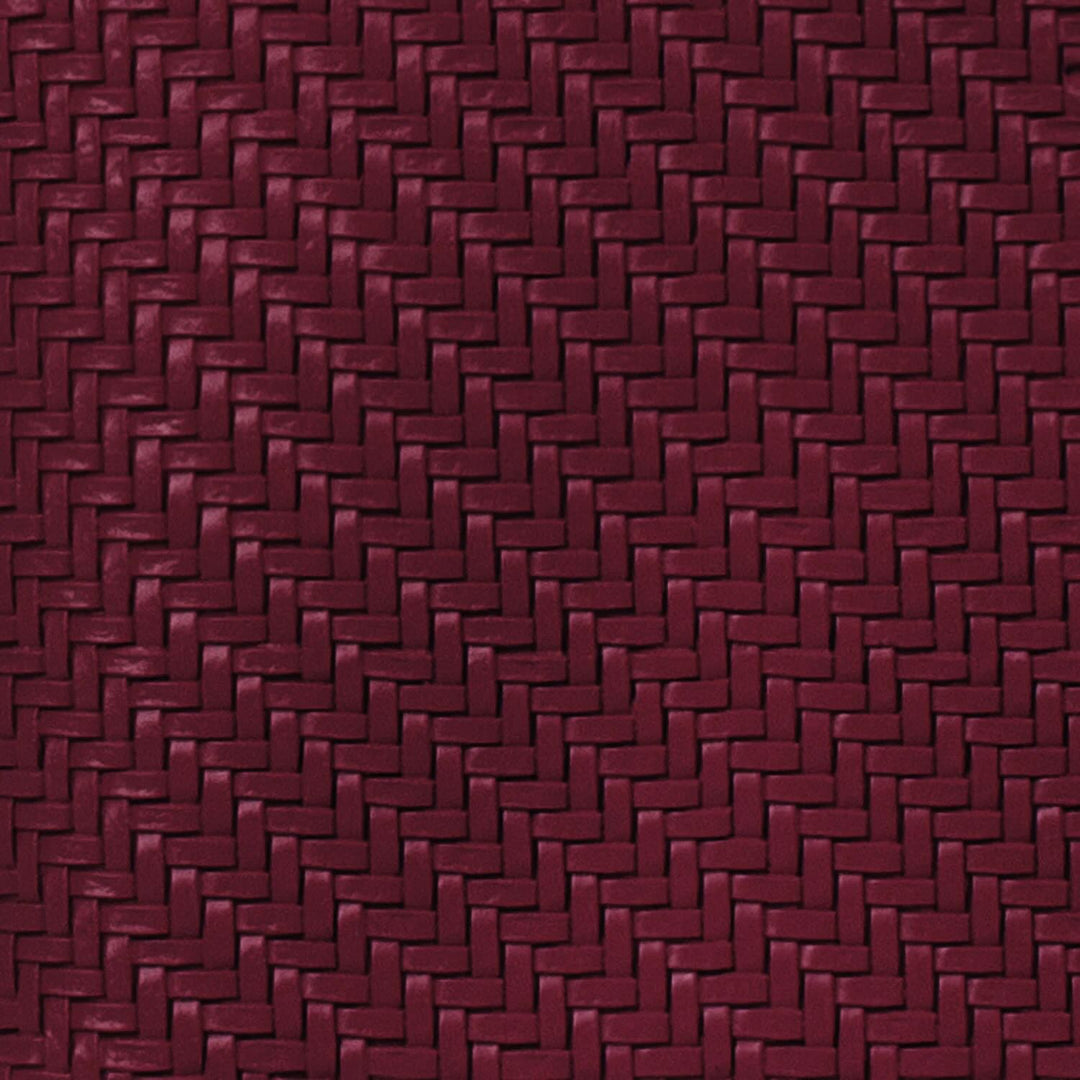Herringbone Small Beauty Bag – Plum