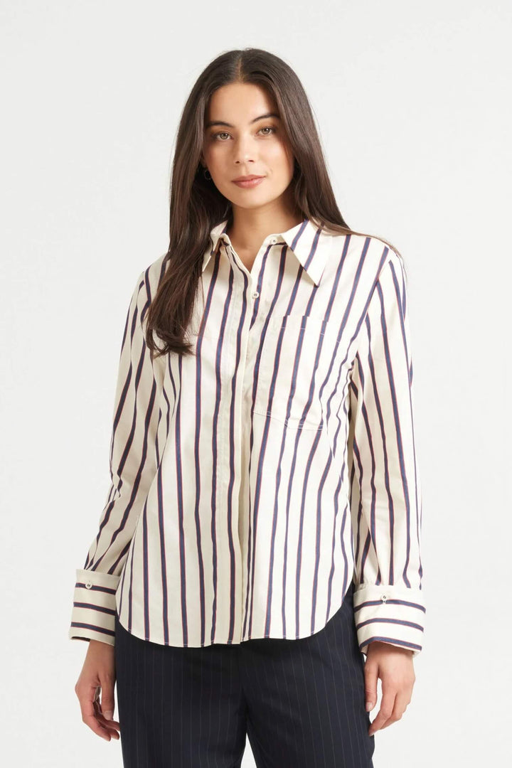 Reed Shirt – Denim Stripe
