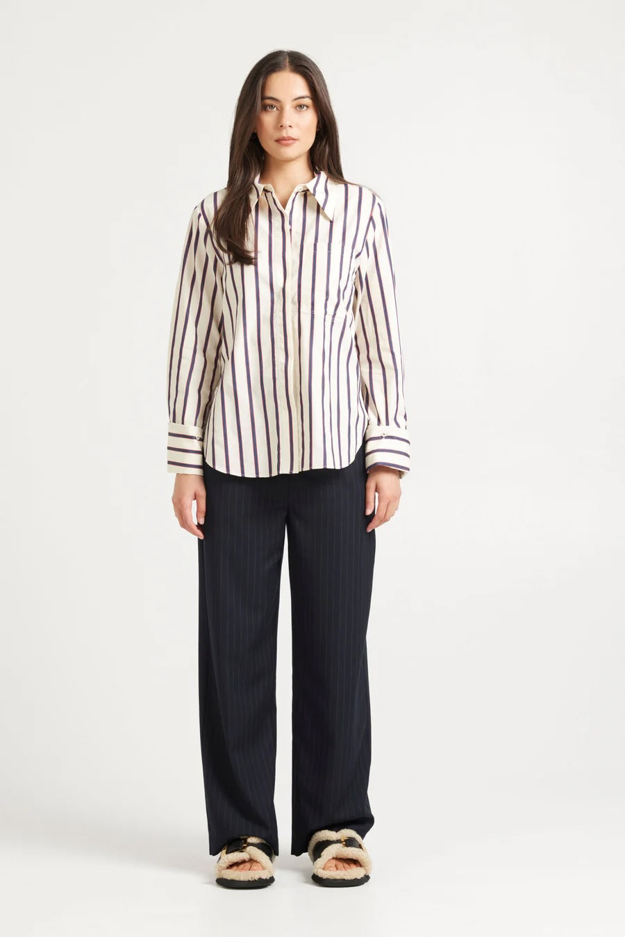 Reed Shirt - Denim Stripe