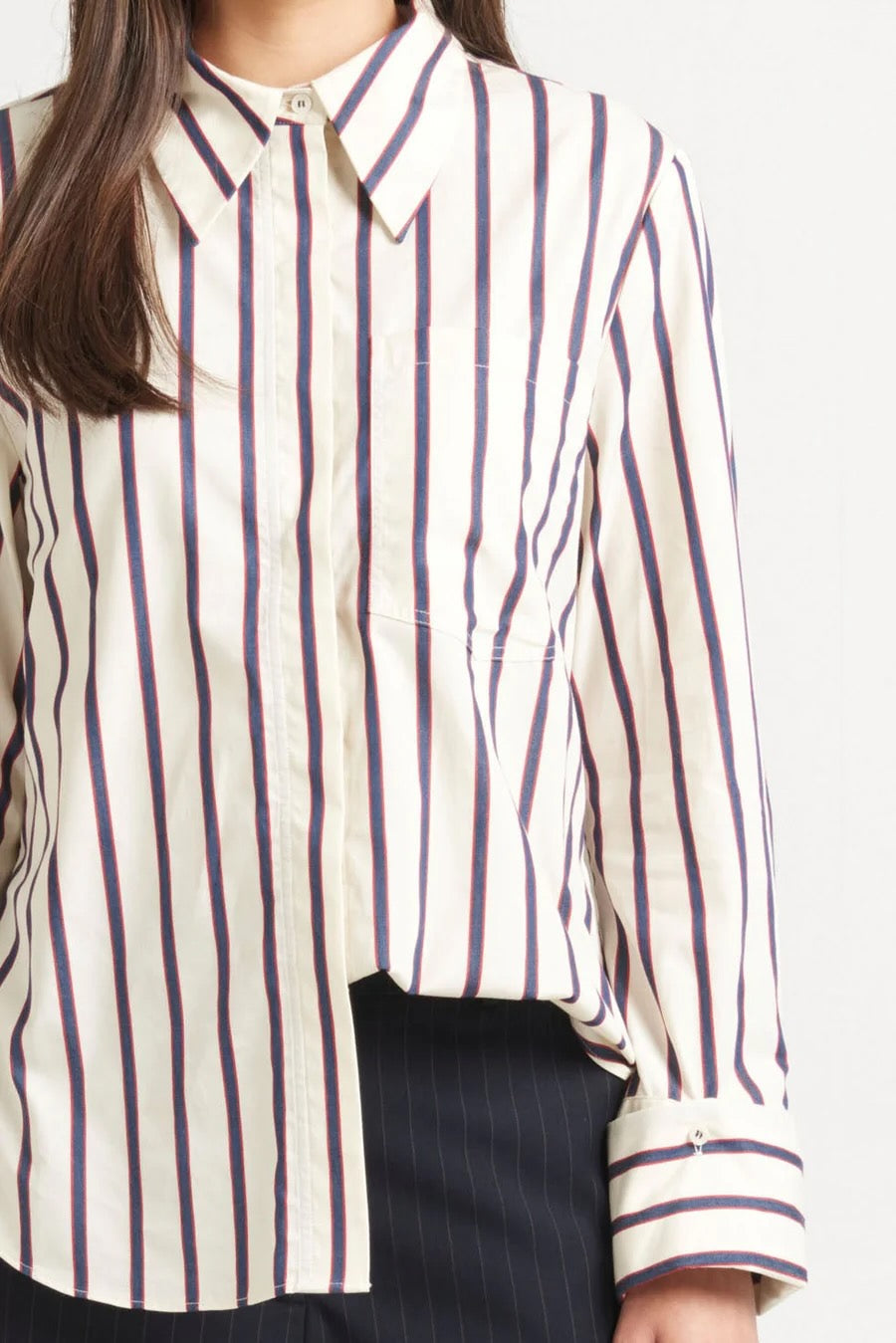 Reed Shirt - Denim Stripe