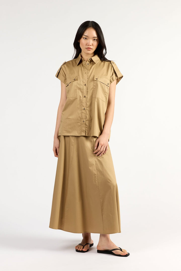 Circle Skirt – Tan