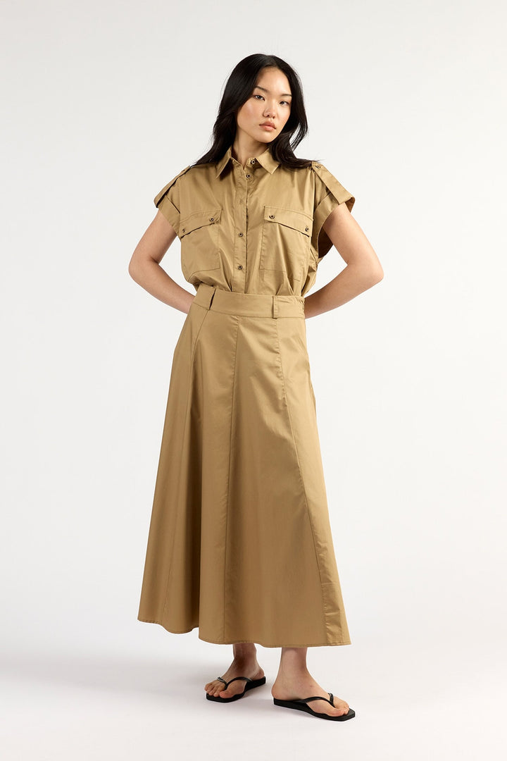 Circle Skirt – Tan