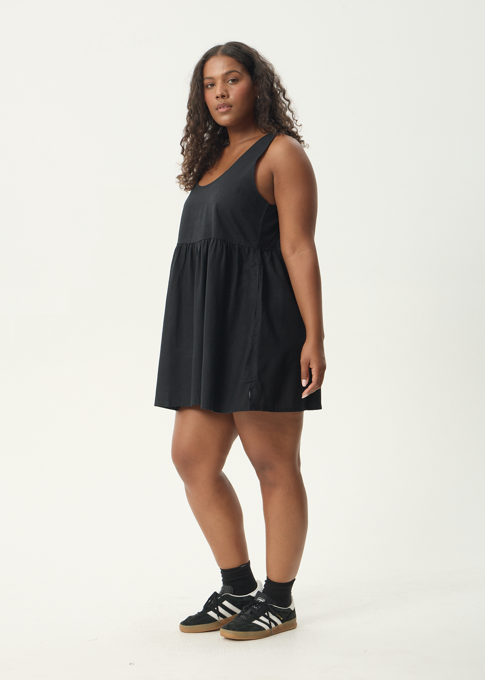 Womens Mini Dress Jesse - Black - AFENDS