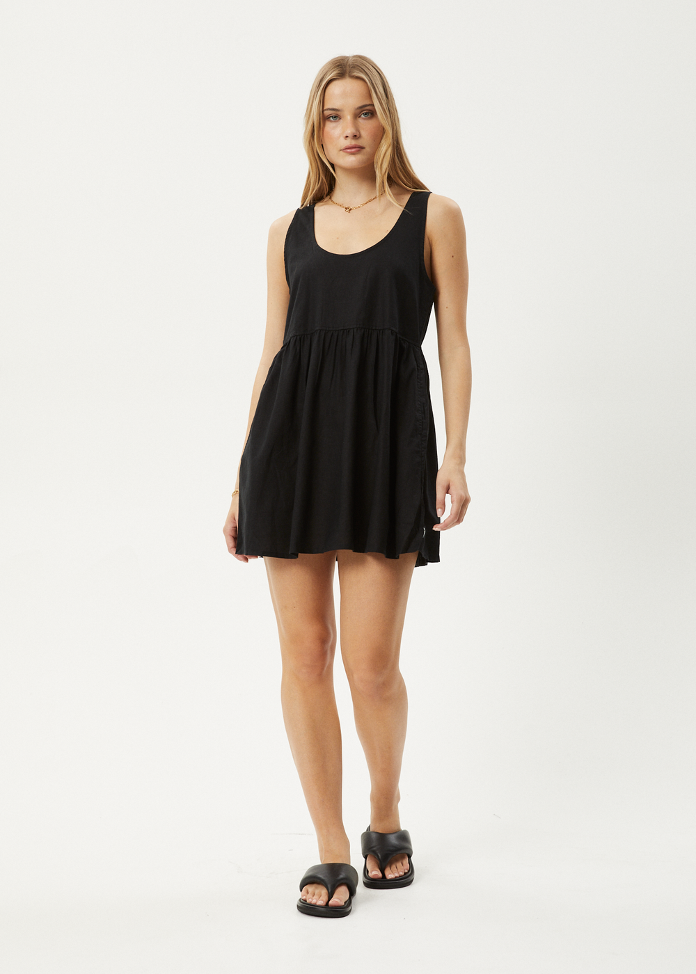 Womens Mini Dress Jesse - Black - AFENDS