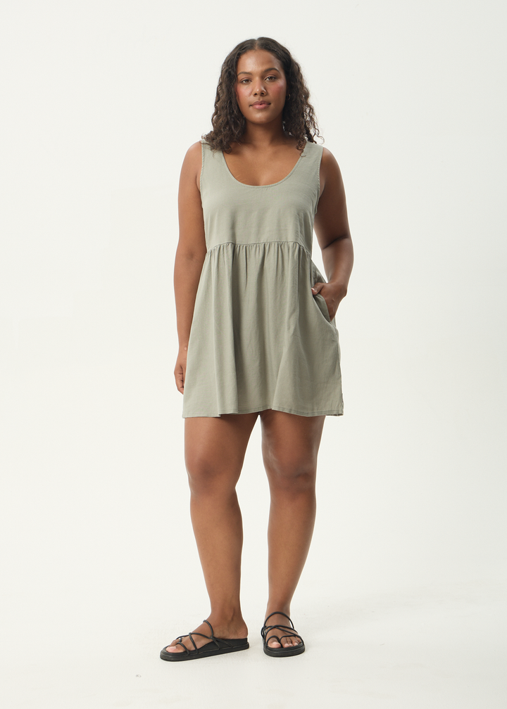 Jesse Mini Dress – Olive