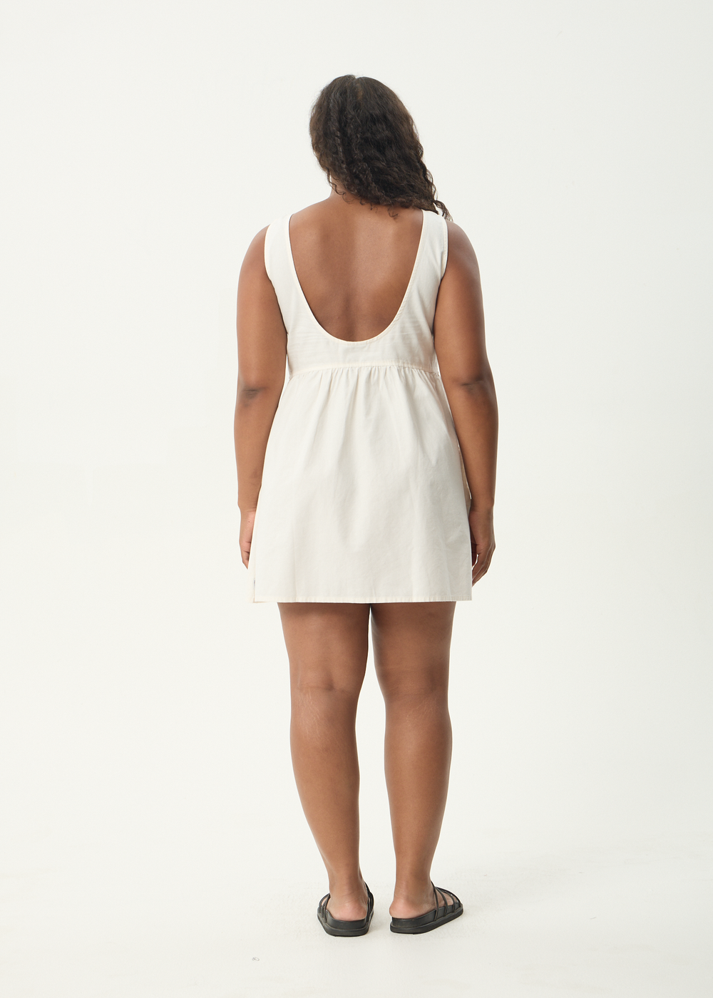 Womens Mini Dress Jesse - White - AFENDS