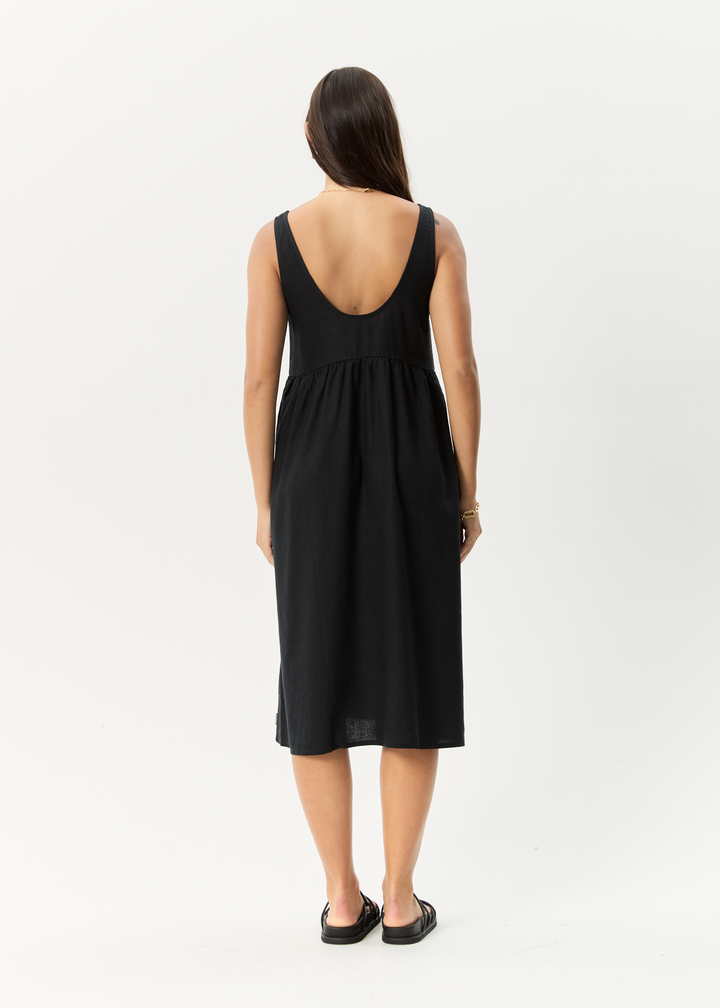 Jesse Midi Dress – Black