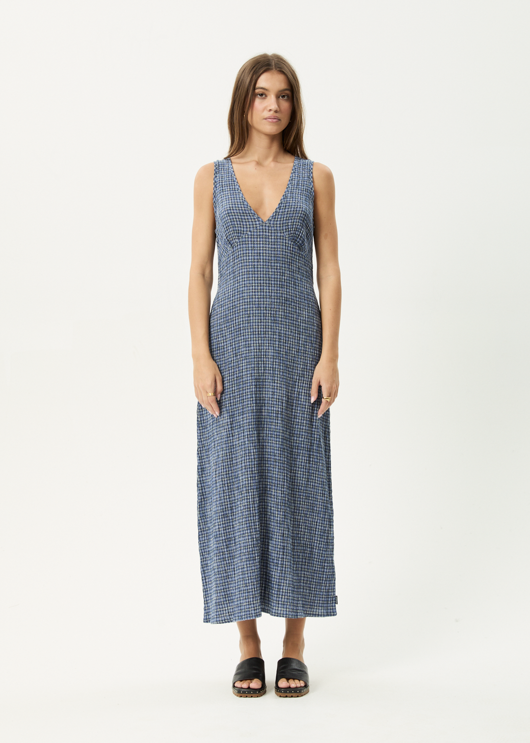 Tully Seersucker Maxi Dress – Marlin