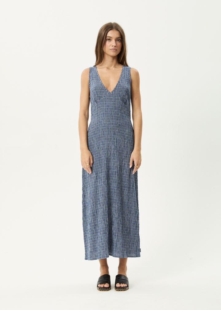 Tully Seersucker Maxi Dress – Marlin