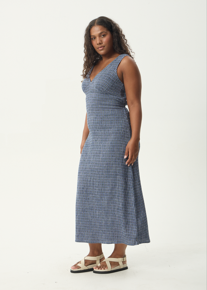 Tully Seersucker Maxi Dress – Marlin