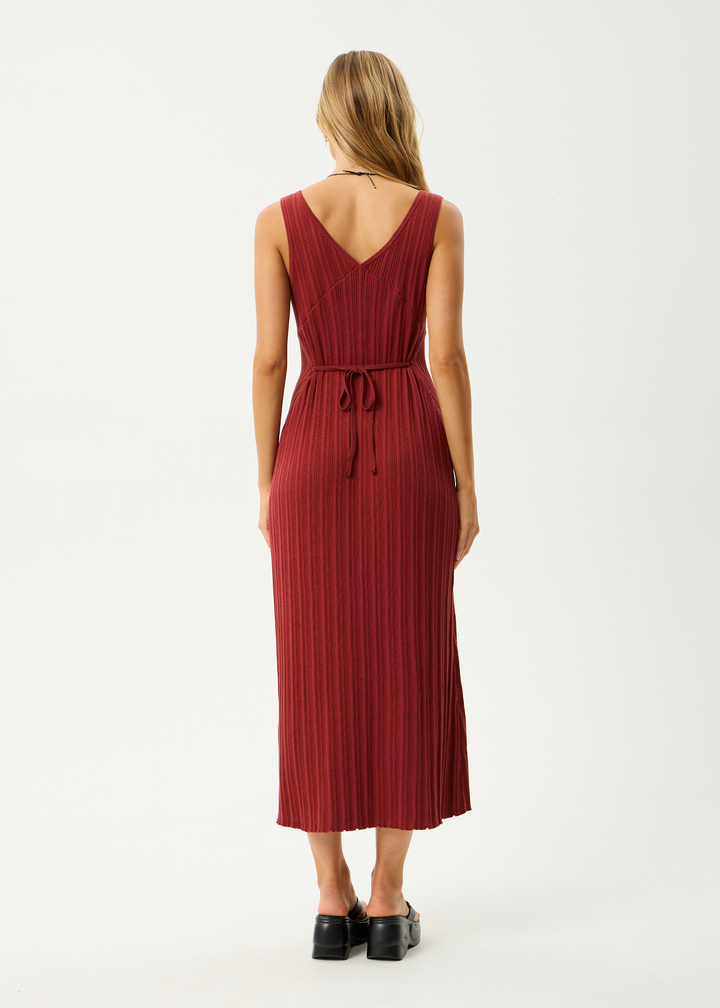 Iris Knit Midi Dress – Red Rum