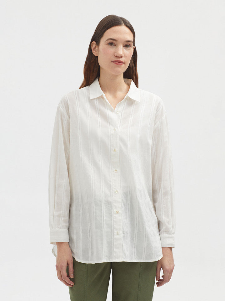 Jacquard Shirt – White