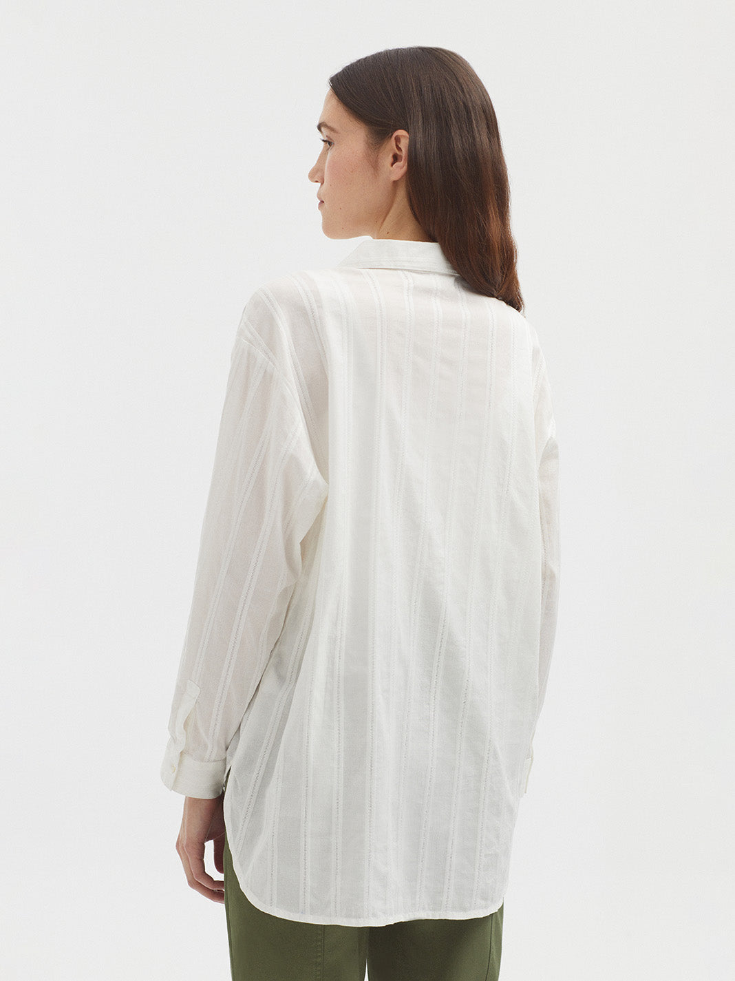 Jacquard Shirt – White