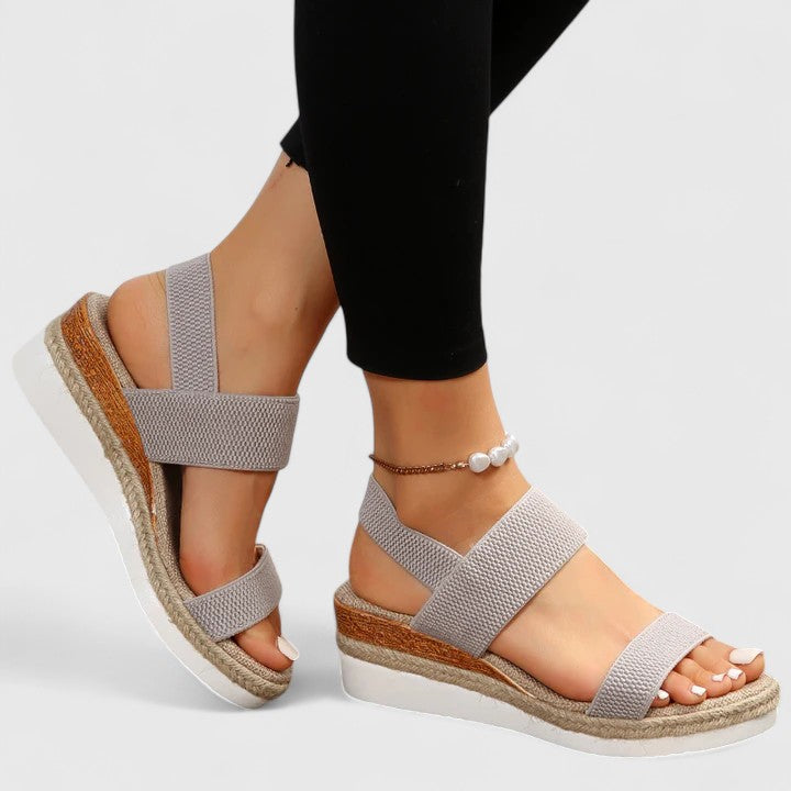 Eden Espadrille Wedge Sandals