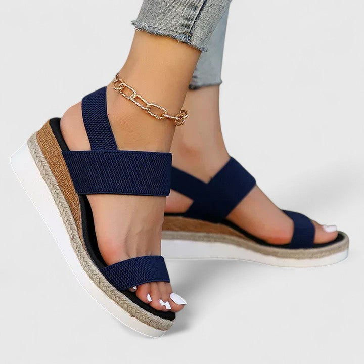 Eden Espadrille Wedge Sandals