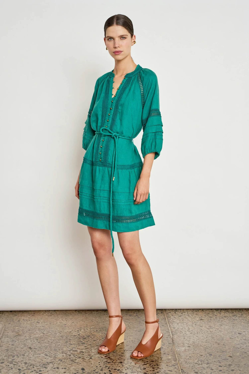 Jostle Dress - Cedar