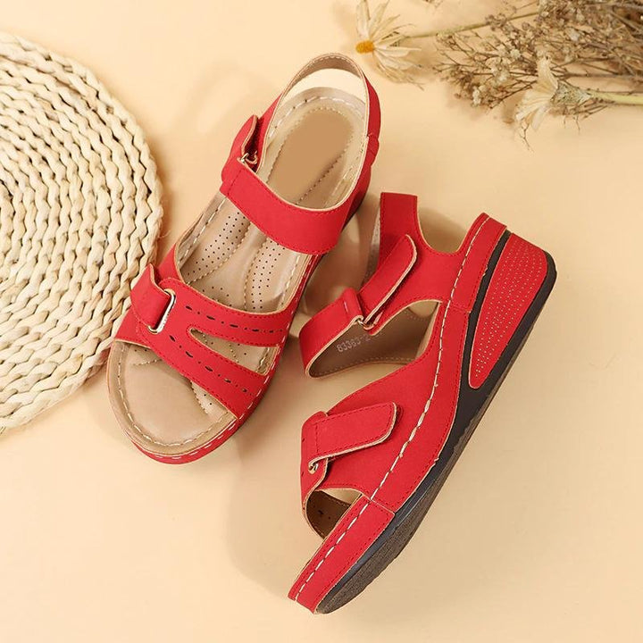 Freya Cushioned Wedge Sandals