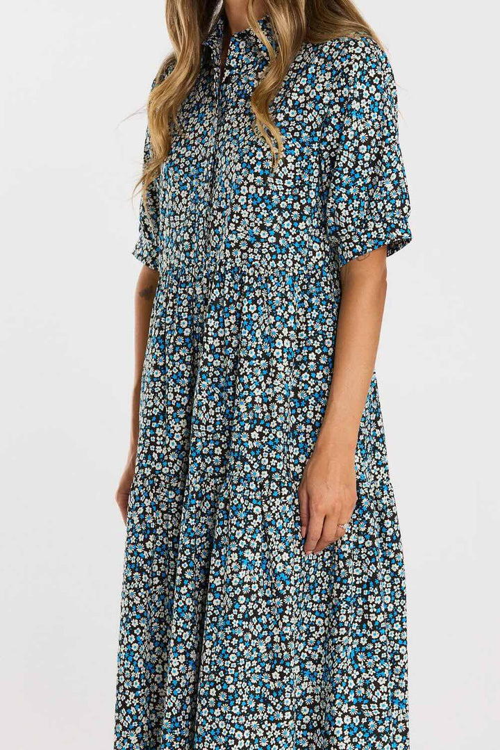 Luna Dress – Blue Moon Garden