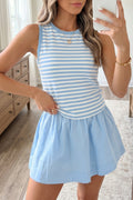 Sky Blue Stripe
