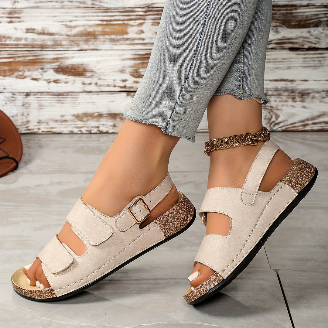 Sheldon Adjustable Strap Comfort Sandals