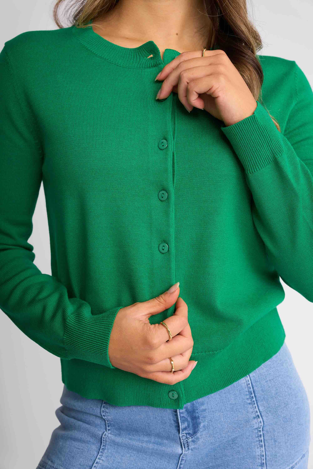 Mimi Cardigan - Parakeet