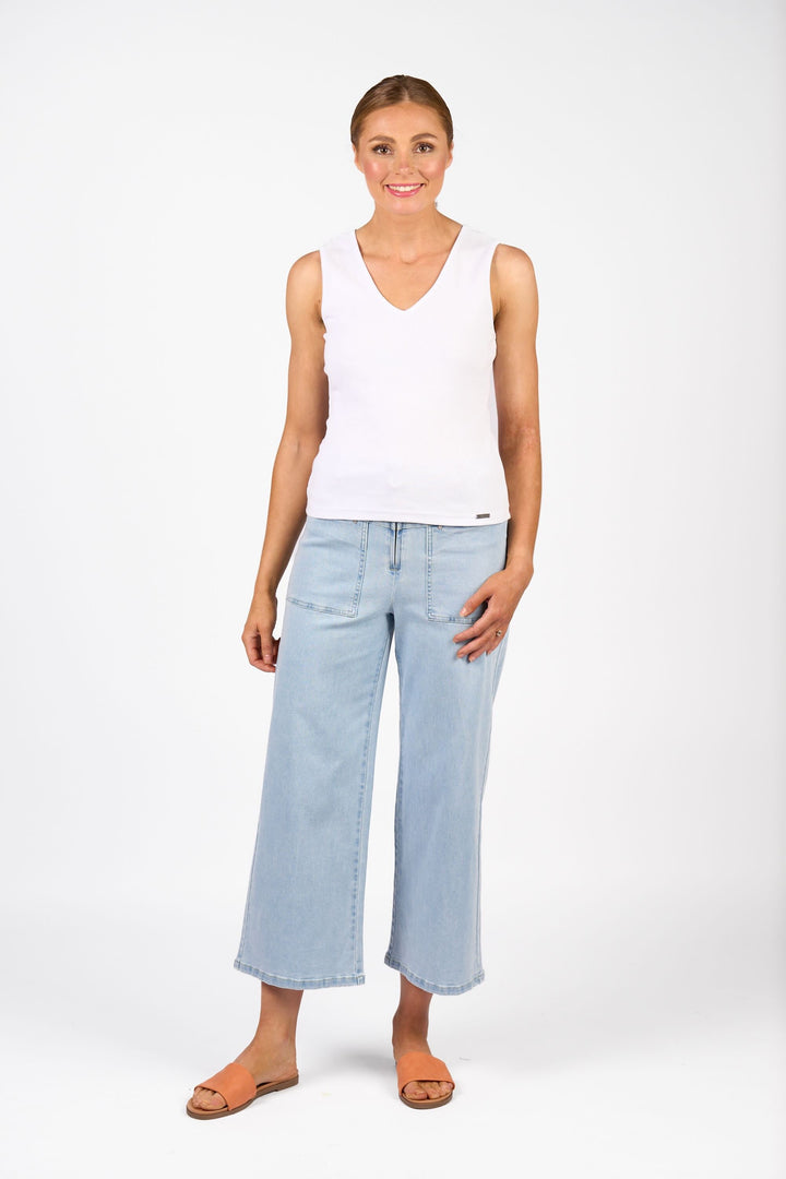 Vista Tank – White