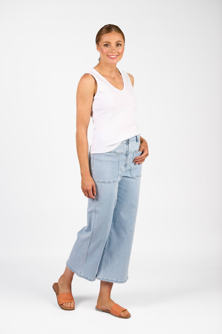 Vista Tank – White