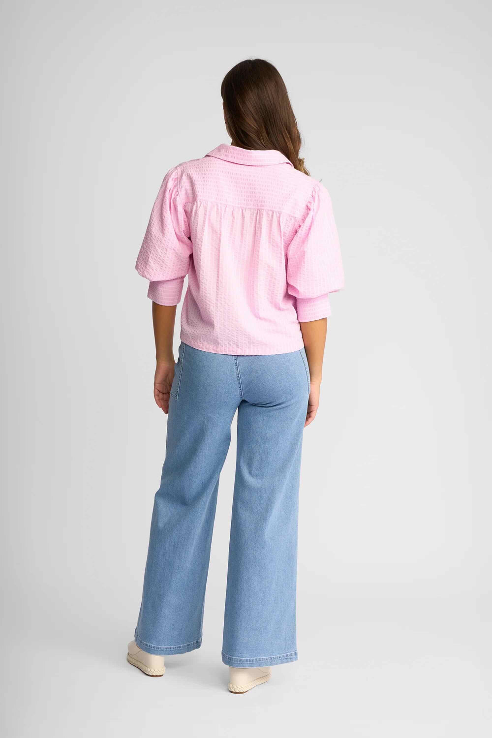 Emmett Shirt - Pink Stripe