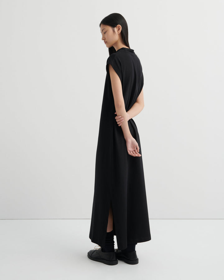 Method Organic Cotton Cap-Sleeve Dress – Black
