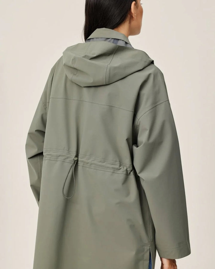 Roberte Rain Jacket – Mulled Basil