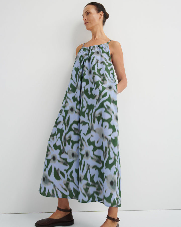 Sunset Strappy Floral Summer Dress – Misty Floral