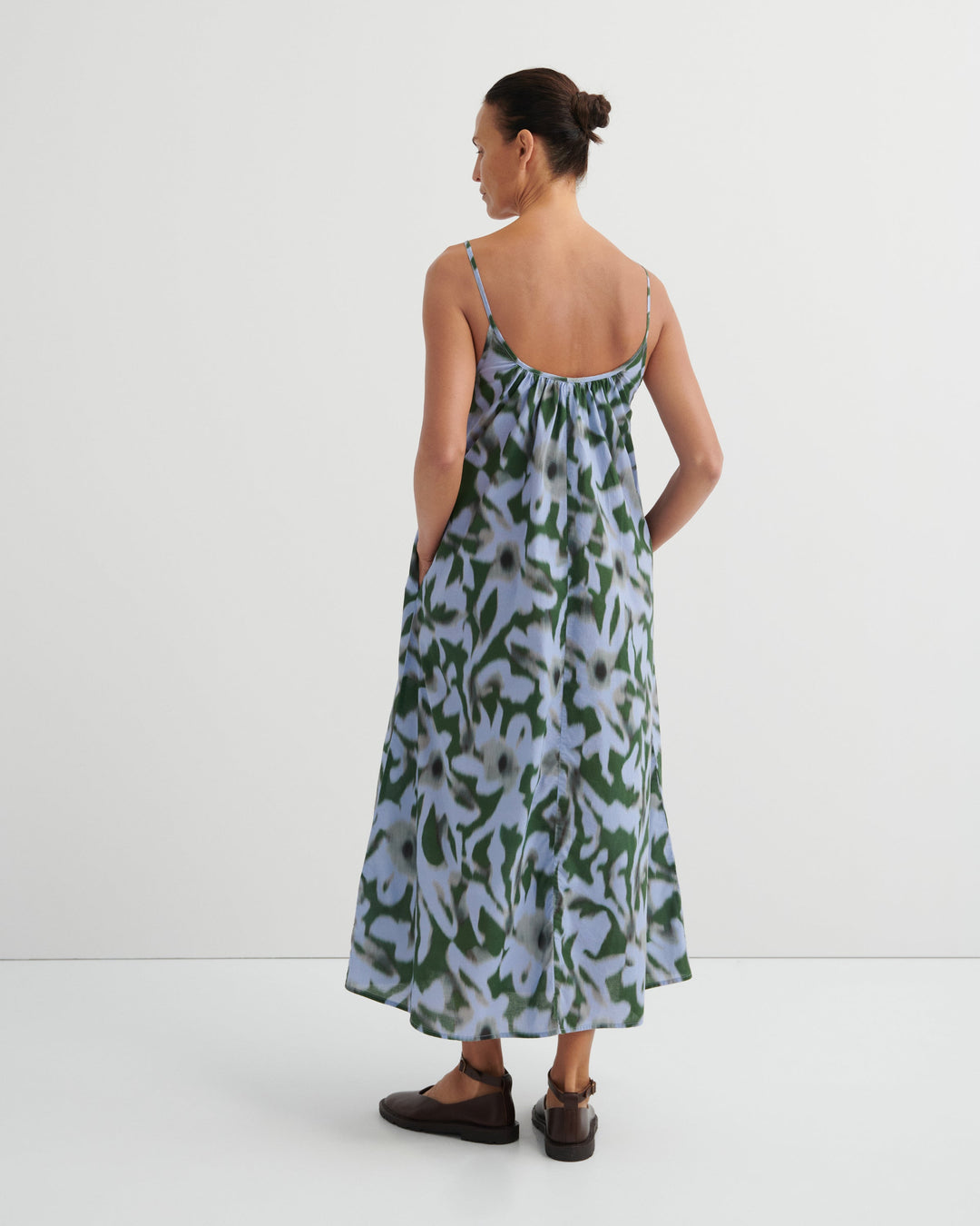 Sunset Strappy Floral Summer Dress – Misty Floral