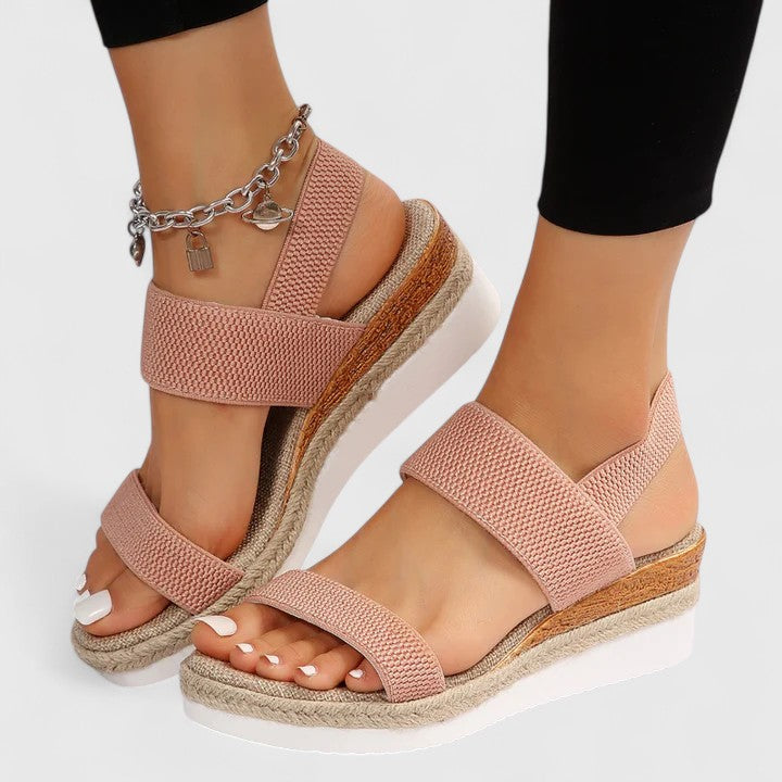 Eden Espadrille Wedge Sandals